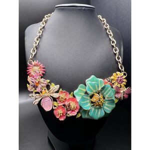 Coldwater Creek Bold Enamel Necklace